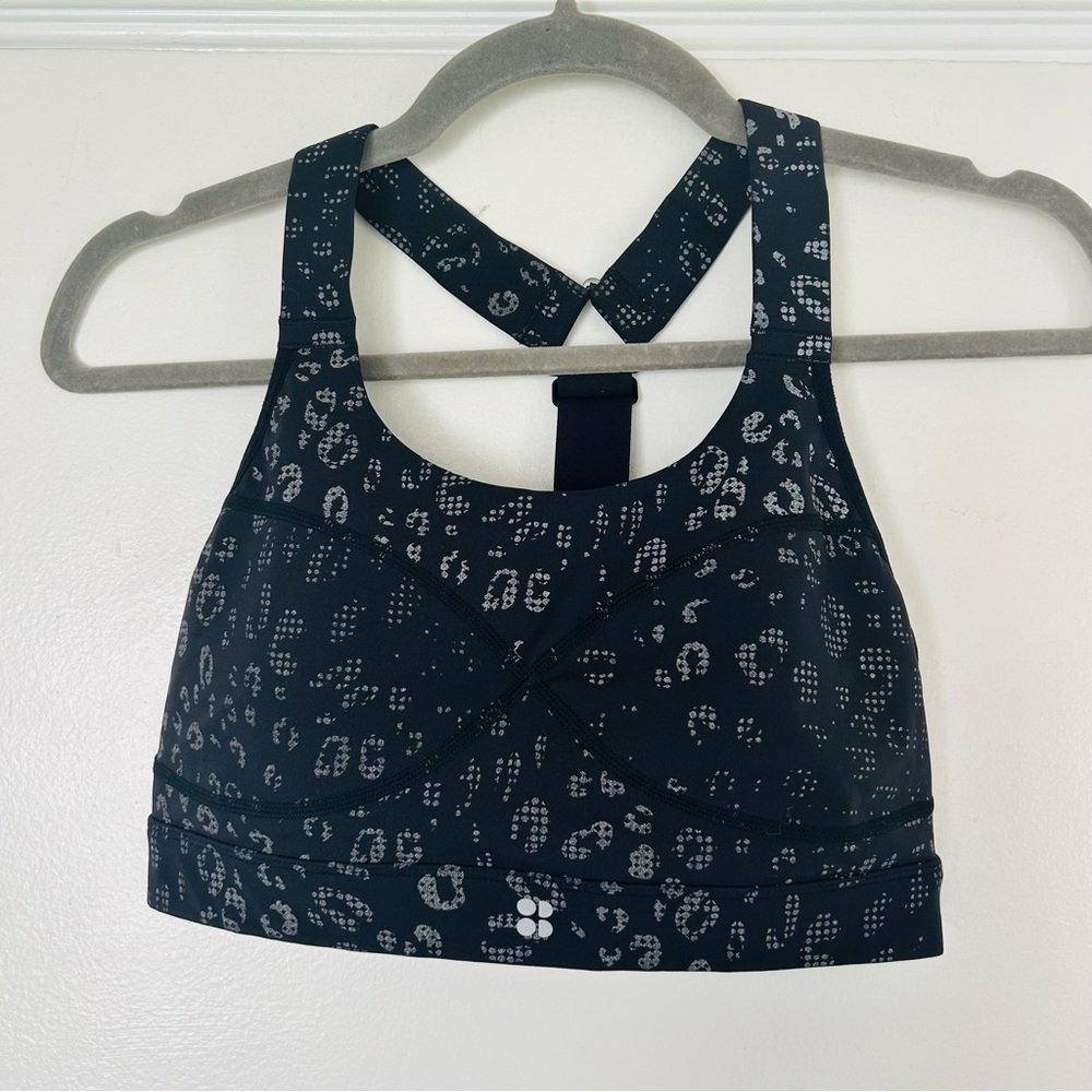 Sweaty Betty Power Medium Support Sports Bra Black S